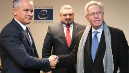 Председатель ДПМ Влад Плахотнюк встретился с председателем Венецианской комиссии Джанни Букиккио