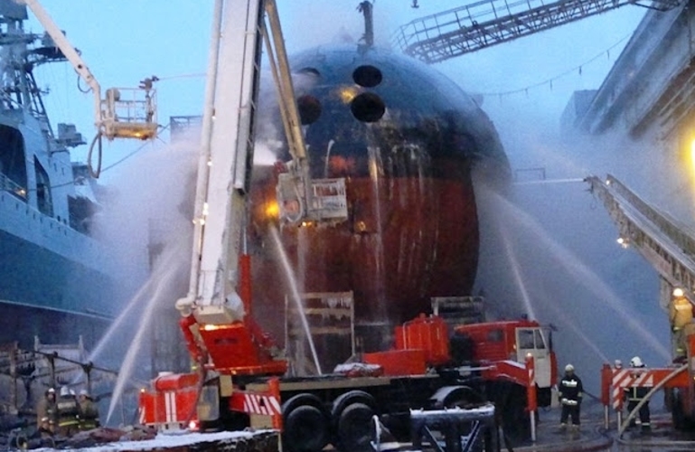 В России затопили атомную подводную лодку