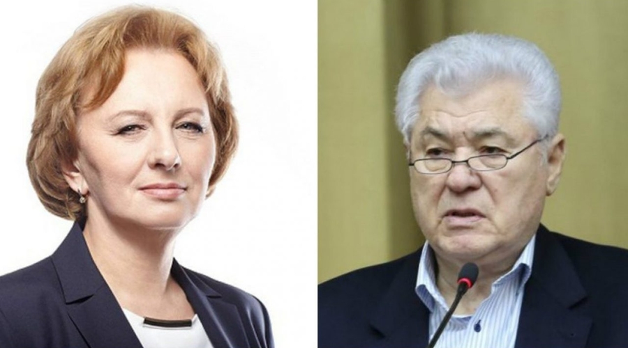 Данные об имуществе и доходах, заявленные Зинаидой Гречаный и Владимиром Ворониным. Основные доходы – пенсии и партийный оклад