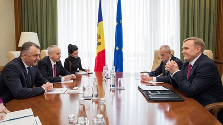 Ион Кику провёл встречу с послом Украины в Молдове