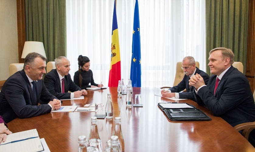 Ион Кику провёл встречу с послом Украины в Молдове