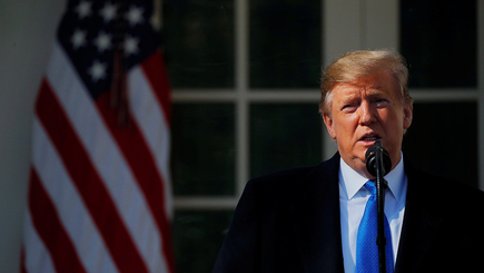 Трамп уведомил конгресс о введении режима чрезвычайного положения