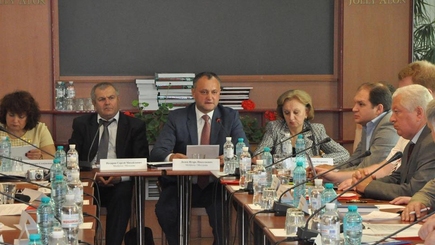 Игорь Додон принял участие в конференции 