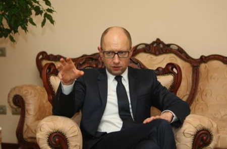 Интервью Яценюка: Украина не хочет жить под российской диктатурой