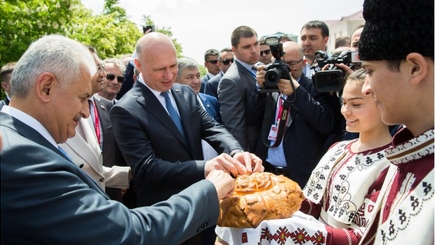 Премьер-министр Молдовы и премьер-министр Турции совершили визит в Комрат