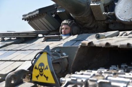 Пресс-центр АТO: Зa сутки уничтожено 35 боевиков, 6 «Градов», 3 БТРа и 2 танка