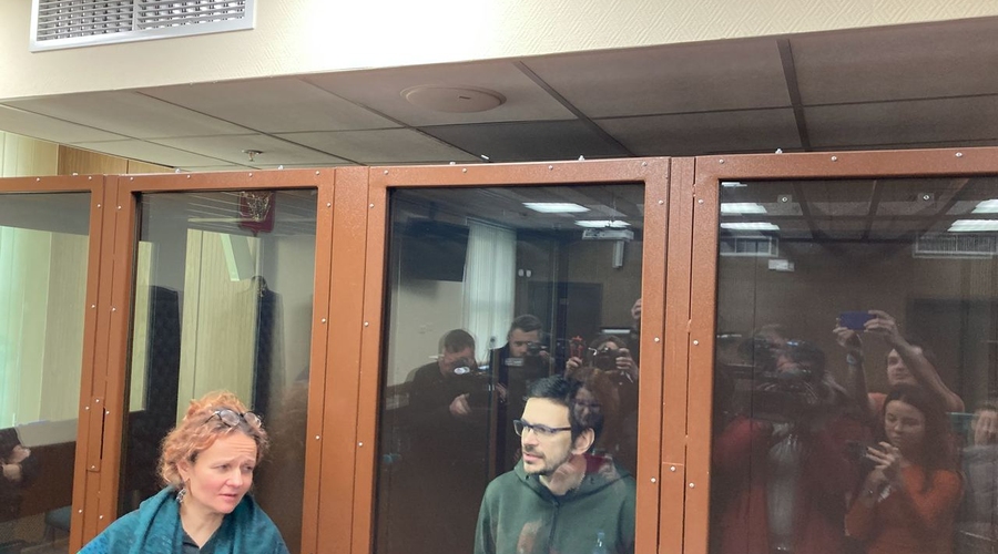 Россия. Суд над оппозиционером. Выступление Ильи Яшина в суде с последним словом.