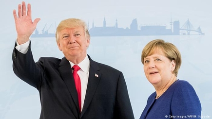 Меркель и Трамп обсудили Украину, Северную Корею и Ближний Восток