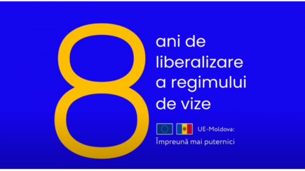 За 8 лет безвизового режима 2 435 082 молдавских граждан, более 10 500 000 раз ездили в ЕС