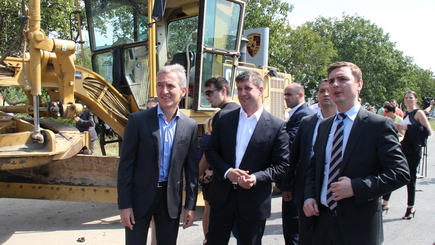 Начало ремонта трассы Кишинёв – Унгены – Скуляны