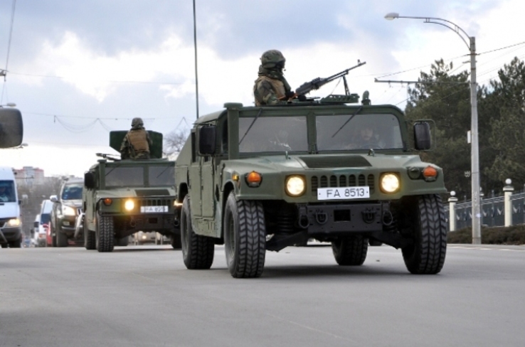 Молдавские военнослужащие участвовали в учениях по 