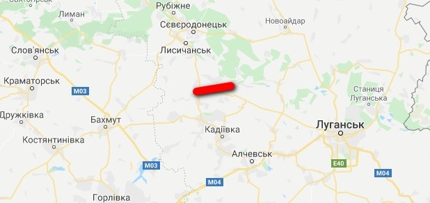 Военные формирования РФ атакуют позиции в Золотом, ВСУ дают отпор