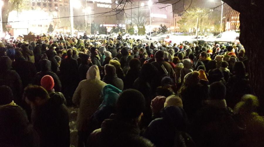 В Румынии протестуют против 