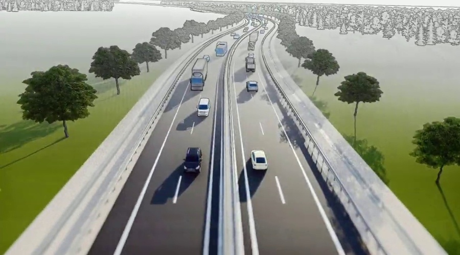 За 8 лет протянули лишь 6 км столичной кольцевой дороги