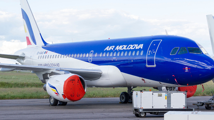 Рейсы AirMoldova могут быть заблокированными из-за санкций против Шора