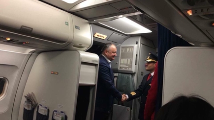 Додон снова летит к Путину – «за судьбоносными решениями»