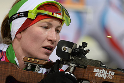 Дарья Домрачева из Белоруссии стала трехкратной чемпионкой Сочи-2014