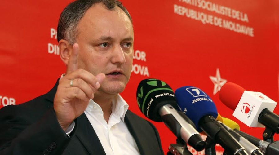 Додон: Акция протеста Партии социалистов и «Нашей партии» состоится в любом случае