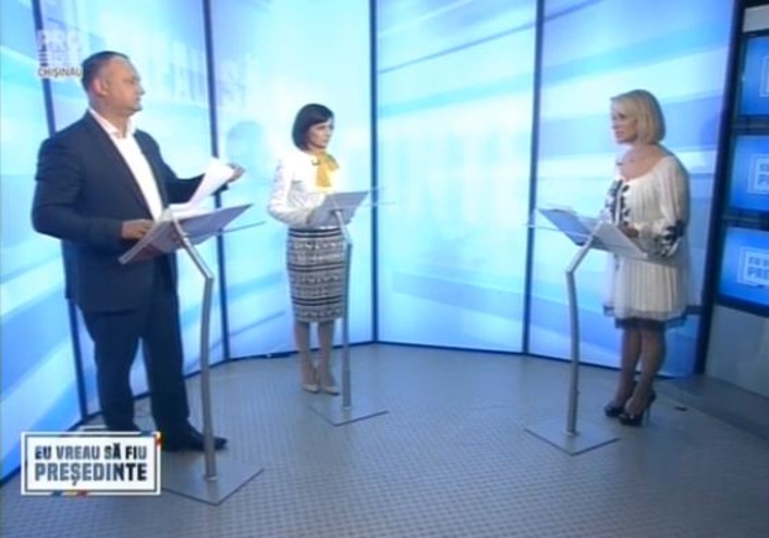 Дебаты: Майя Санду – Игорь Додон