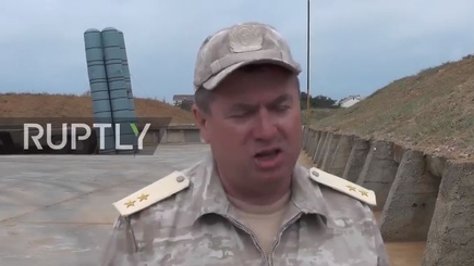 ЧП во время съемок репортажа о сверхновой военной технике в Крыму (ВИДЕО)