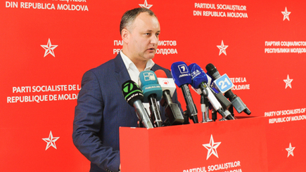 Игорь Додон: Я готов возглавить правительство, но не в условиях нынешнего парламента