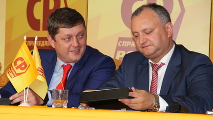 Игорь Додон обещает не подвести ожиданий российских политиков