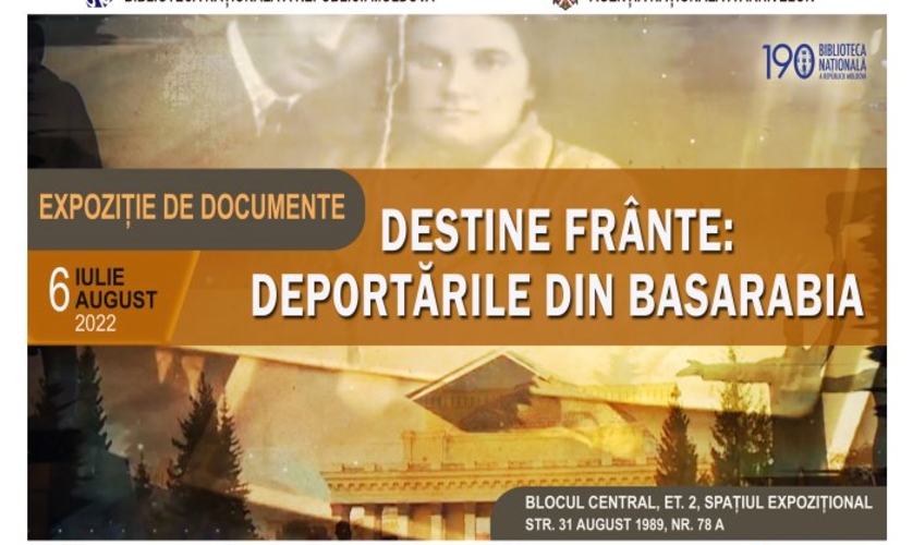 «Сломанные судьбы: депортации из Бессарабии».