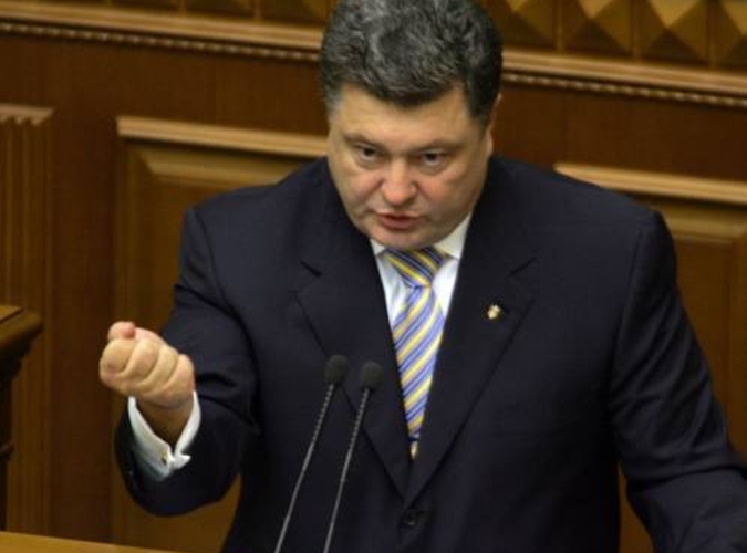 Порошенко обещает не вести переговоров с террористами и завершить АТО в течение нескольких часов