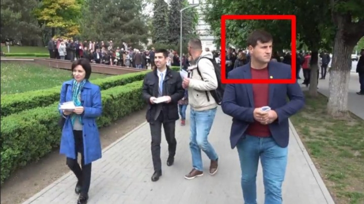 Без охраны никуда: Санду на каждом шагу сопровождает бывший телохранитель Филата (ФОТО)