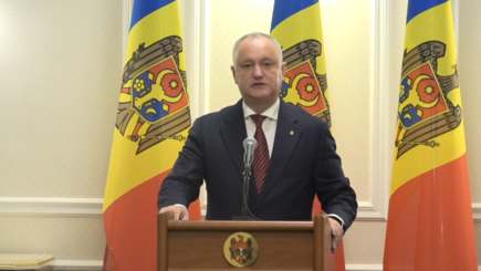 Заявления для прессы по итогам заседания спикера парламента, премьер-министра и президента Молдовы