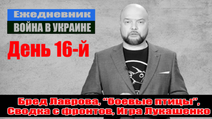 Ежедневник, 11 марта – Бред Лаврова, боевые птицы, Сводка с фронтов, Игра Лукашенко