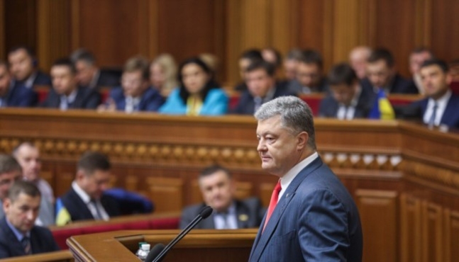 Язык, церковь, армия, или С чем Петр Порошенко пришел в парламент