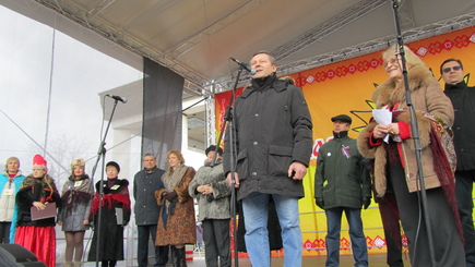 Масленичные гуляния в Кишиневе