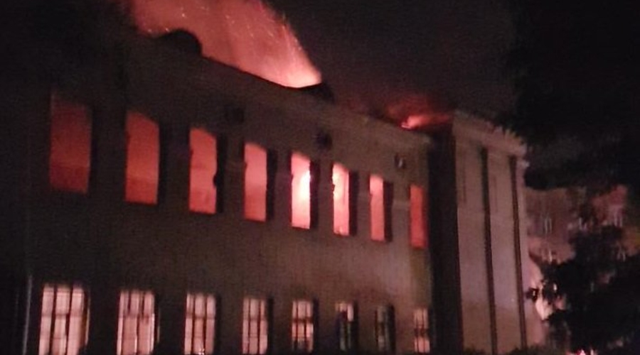 В Одессе в будущем штабе ВМС прогремел взрыв