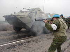 Учения миротворцев Дубоссарах