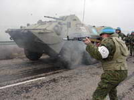 Учения миротворцев Дубоссарах