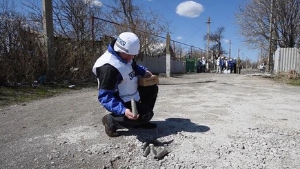 ОБСЕ и Германия помогут разминировать Донбасс