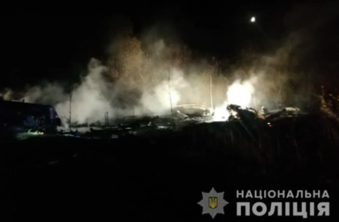 Под Харьковом разбился АН-26 ВСУ с курсантами: 22 погибших и двое тяжело раненых.