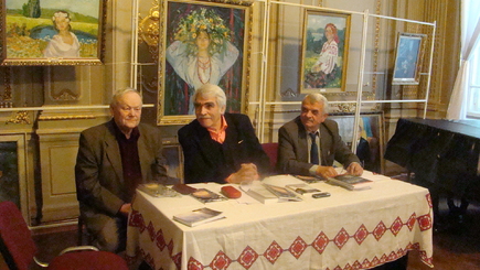 Аисты Бориса Мариана приземлились в Киеве