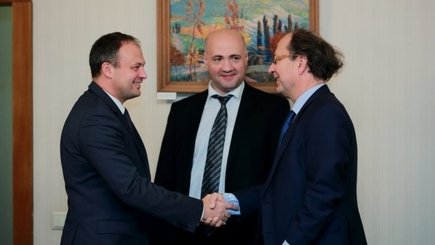 Спикер встретился с представителями ЕБРР