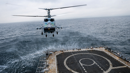 В акватории Балтийского моря разбился российский военный вертолет Ка-29