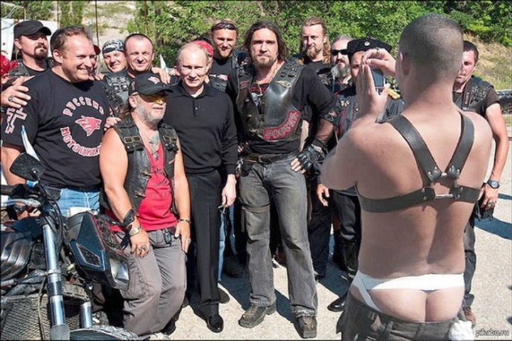 «Ночным волкам» залезли в косметичку