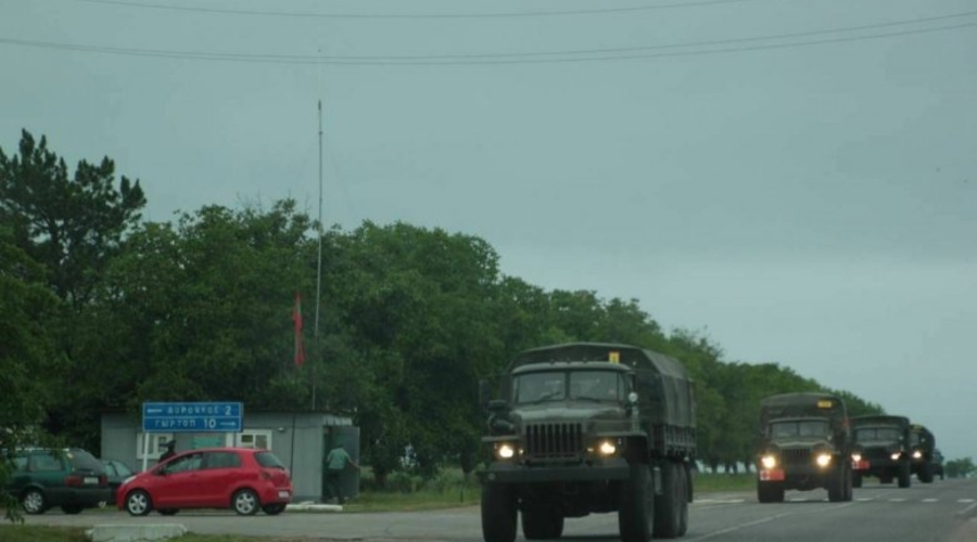 Тревожный знак. В Зоне безопасности замечена колонна бронетехники