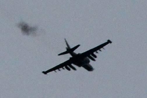 Штурмовик Су-25 разбился в Днепропетровске