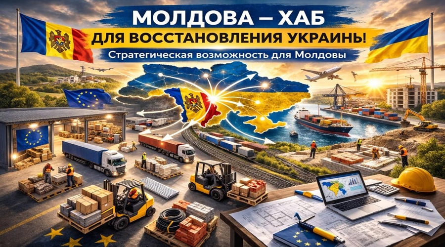 Молдова – хаб для восстановления Украины. Окно возможностей