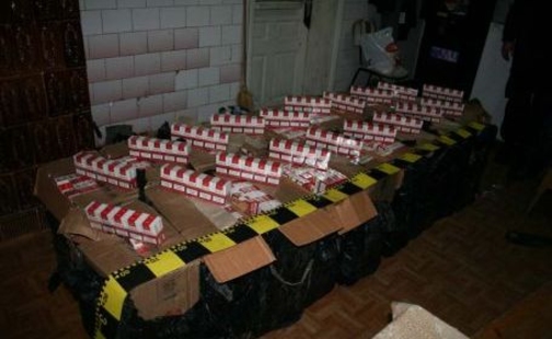 На Леушенской таможне задержана крупная партия контрабандных сигарет