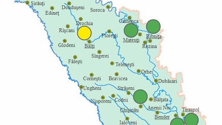В Бельцах снова объявлен жёлтый код: дышать вредно
