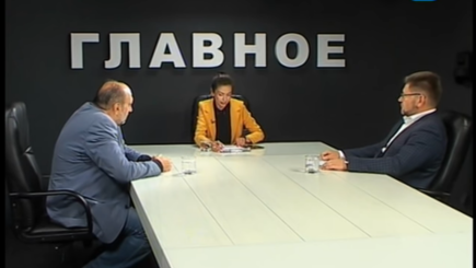 Виталий Андриевский и Андрей Негруца в программе 