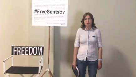 101 день голодовки Сенцова - Видеообращение Натальи сестры Олега Сенцова