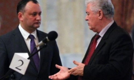 Додон обратился к Воронину